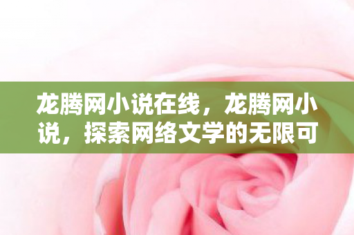 龙腾网小说在线，龙腾网小说，探索网络文学的无限可能