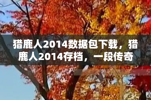 猎鹿人2014数据包下载，猎鹿人2014存档，一段传奇的延续