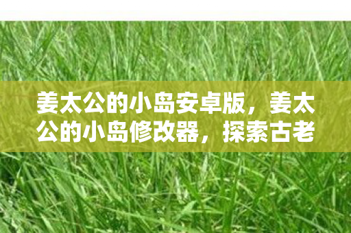 姜太公的小岛安卓版，姜太公的小岛修改器，探索古老智慧的现代应用