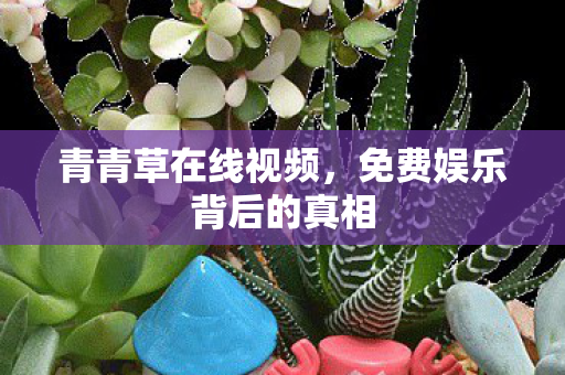 青青草在线视频，免费娱乐背后的真相