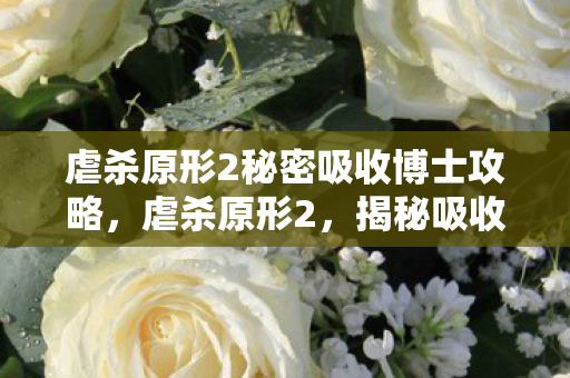 虐杀原形2秘密吸收博士攻略，虐杀原形2，揭秘吸收博士的隐藏故事