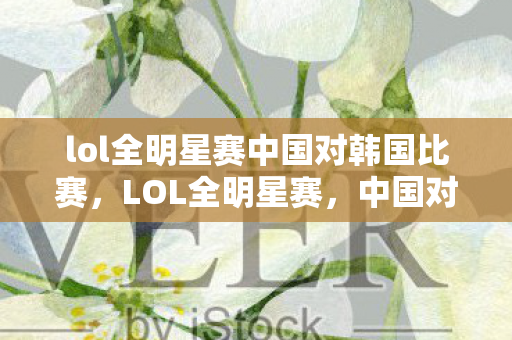 lol全明星赛中国对韩国比赛，LOL全明星赛，中国对阵韩国，一场电竞盛宴的巅峰对决
