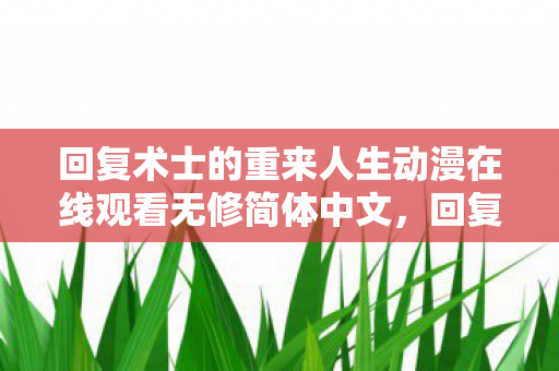 回复术士的重来人生动漫在线观看无修简体中文，回复术士的重来人生动漫在线观看无修，一场关于复仇与重生的奇幻之旅