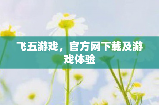 飞五游戏，官方网下载及游戏体验