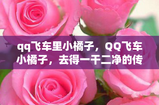 qq飞车里小橘子，QQ飞车小橘子，去得一干二净的传奇