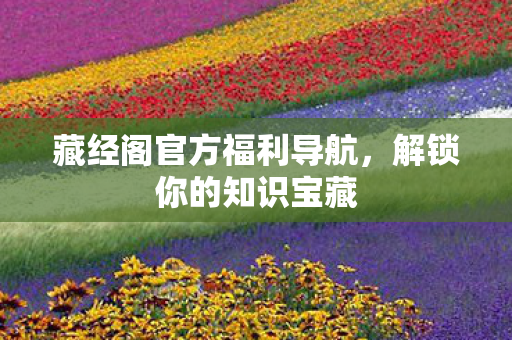 藏经阁官方福利导航，解锁你的知识宝藏