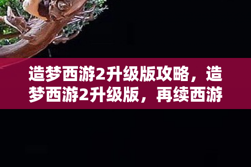 造梦西游2升级版攻略，造梦西游2升级版，再续西游神话，探索未知领域