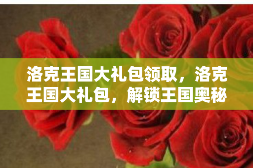 洛克王国大礼包领取，洛克王国大礼包，解锁王国奥秘，探索无限可能