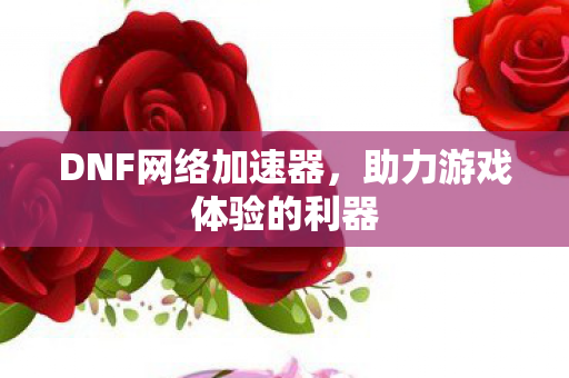 DNF网络加速器，助力游戏体验的利器