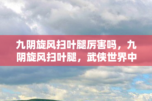 九阴旋风扫叶腿厉害吗，九阴旋风扫叶腿，武侠世界中的绝世腿法