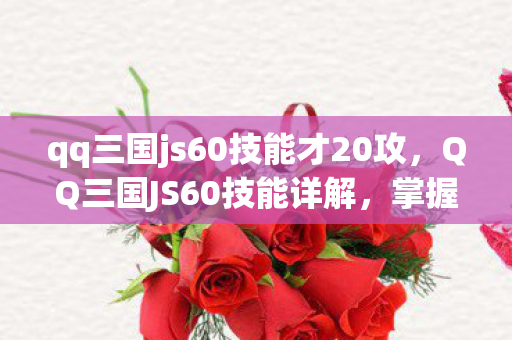 qq三国js60技能才20攻，QQ三国JS60技能详解，掌握新技能，提升战斗实力