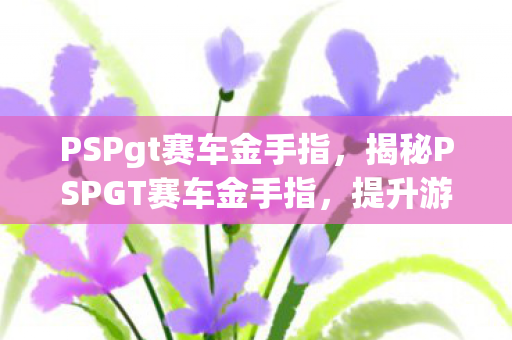 PSPgt赛车金手指，揭秘PSPGT赛车金手指，提升游戏性能的秘密武器