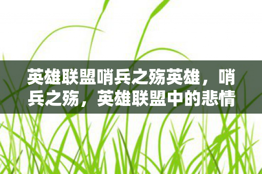 英雄联盟哨兵之殇英雄，哨兵之殇，英雄联盟中的悲情英雄