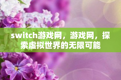 switch游戏网，游戏网，探索虚拟世界的无限可能