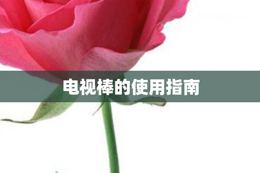 电视棒的使用指南