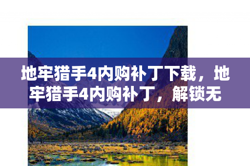 地牢猎手4内购补丁下载，地牢猎手4内购补丁，解锁无限可能的秘密武器
