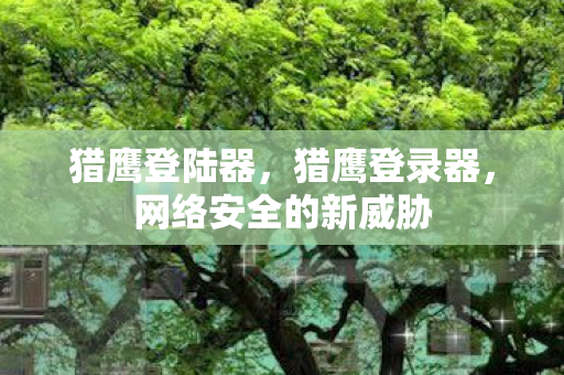 猎鹰登陆器，猎鹰登录器，网络安全的新威胁
