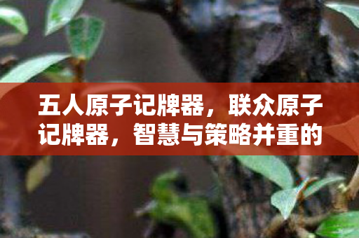 五人原子记牌器，联众原子记牌器，智慧与策略并重的游戏辅助工具