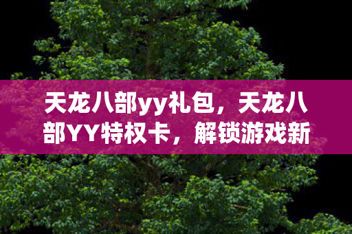 天龙八部yy礼包,天龙八部YY特权卡,解锁游戏新世界的神秘钥匙 天龙八部yy礼包,天龙八部YY特权卡,解锁游戏新世界的神秘钥匙
