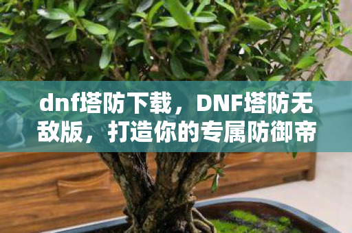 dnf塔防下载，DNF塔防无敌版，打造你的专属防御帝国