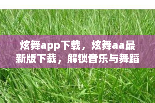 炫舞app下载，炫舞aa最新版下载，解锁音乐与舞蹈的无限可能
