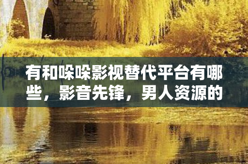 有和哚哚影视替代平台有哪些，影音先锋，男人资源的新探索