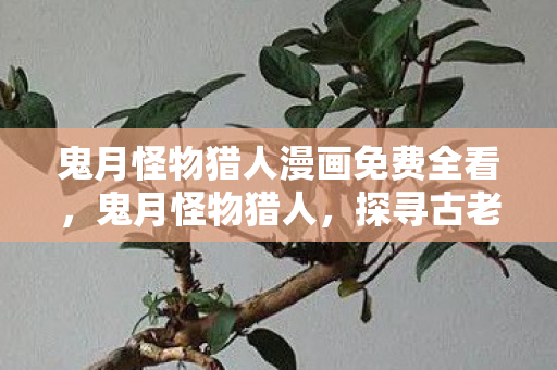 鬼月怪物猎人漫画免费全看，鬼月怪物猎人，探寻古老传说中的神秘生物