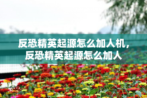 反恐精英起源怎么加人机，反恐精英起源怎么加人