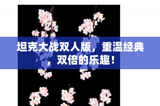 坦克大战双人版,重温经典,双倍的乐趣! 坦克大战双人版,重温经典,双倍的乐趣!