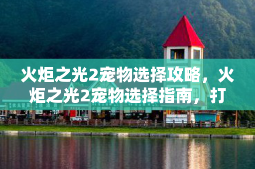 火炬之光2宠物选择攻略，火炬之光2宠物选择指南，打造你的最佳战斗伙伴