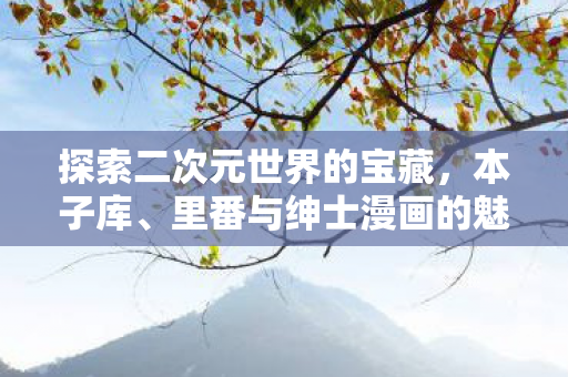 探索二次元世界的宝藏，本子库、里番与绅士漫画的魅力