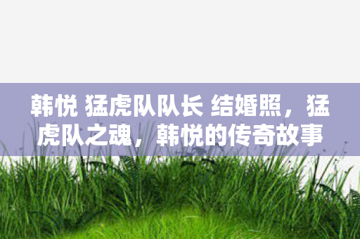 韩悦 猛虎队队长 结婚照，猛虎队之魂，韩悦的传奇故事