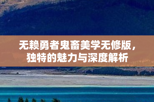 无赖勇者鬼畜美学无修版,独特的魅力与深度解析 无赖勇者鬼畜美学无修版,独特的魅力与深度解析