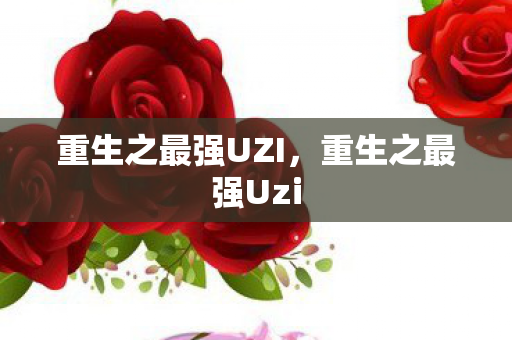 重生之最强UZI,重生之最强Uzi 重生之最强UZI,重生之最强Uzi