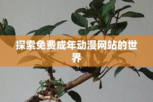 探索免费成年动漫网站的世界 探索免费成年动漫网站的世界