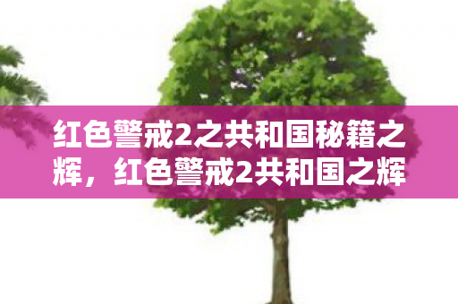 红色警戒2之共和国秘籍之辉，红色警戒2共和国之辉秘籍，解锁隐藏功能与战术策略