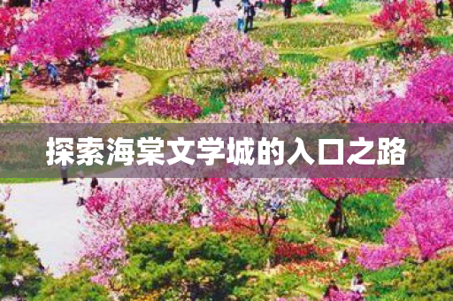 探索海棠文学城的入口之路