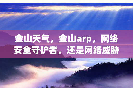 金山天气，金山arp，网络安全守护者，还是网络威胁的帮凶？