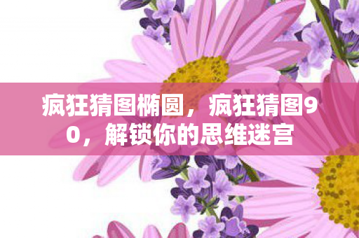 疯狂猜图椭圆，疯狂猜图90，解锁你的思维迷宫