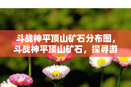 斗战神平顶山矿石分布图，斗战神平顶山矿石，探寻游戏中的神秘宝藏