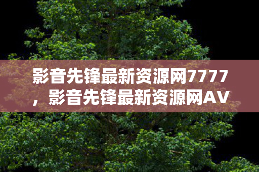 影音先锋最新资源网7777，影音先锋最新资源网AV，探索影音世界的无限可能