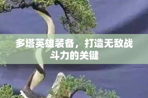 多塔英雄装备,打造无敌战斗力的关键 多塔英雄装备,打造无敌战斗力的关键