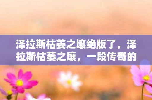 泽拉斯枯萎之壤绝版了，泽拉斯枯萎之壤，一段传奇的终结