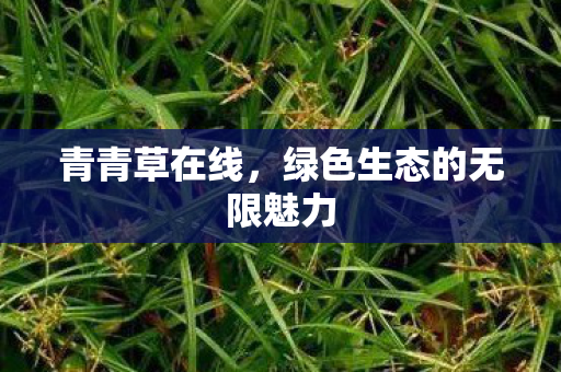 青青草在线，绿色生态的无限魅力