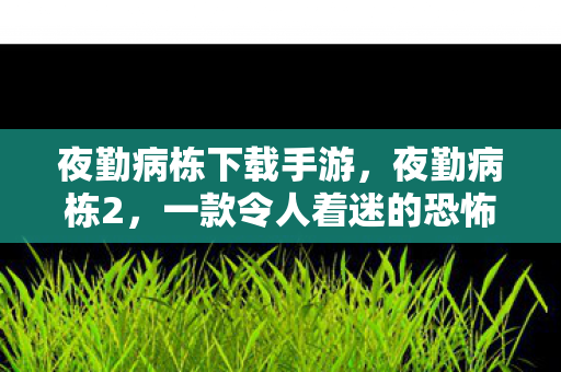 夜勤病栋下载手游,夜勤病栋2,一款令人着迷的恐怖冒险游戏 夜勤病栋下载手游,夜勤病栋2,一款令人着迷的恐怖冒险游戏