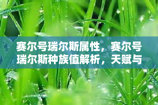 赛尔号瑞尔斯属性，赛尔号瑞尔斯种族值解析，天赋与潜力的深度探讨