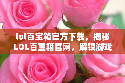 lol百宝箱官方下载，揭秘LOL百宝箱官网，解锁游戏乐趣的宝藏之地