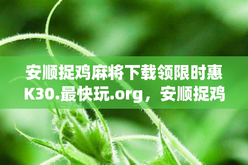 安顺捉鸡麻将下载领限时惠K30.最快玩.org,安顺捉鸡麻将,一款风靡当地的棋牌游戏 安顺捉鸡麻将下载领限时惠K30.最快玩.org,安顺捉鸡麻将,一款风靡当地的棋牌游戏