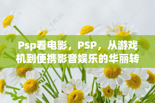 Psp看电影，PSP，从游戏机到便携影音娱乐的华丽转身