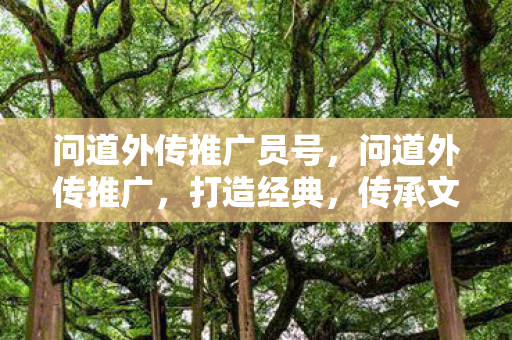 问道外传推广员号，问道外传推广，打造经典，传承文化